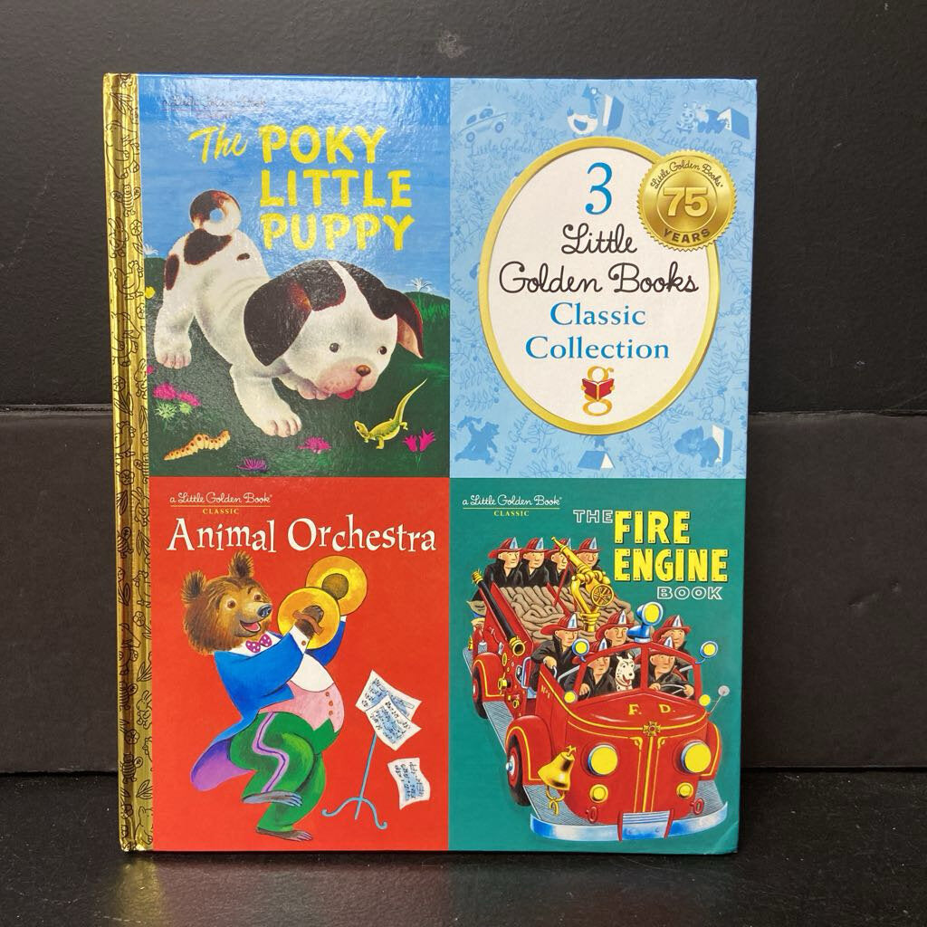 3 Little Golden Books Classic Collection -hardcover