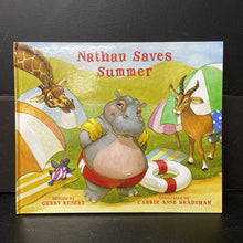 Load image into Gallery viewer, Nathan Saves Summer (Gerry Renert) -hardcover

