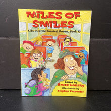 Load image into Gallery viewer, Miles of Smiles (Bruce Lansky) (Poetry) (Elementary School) -paperback
