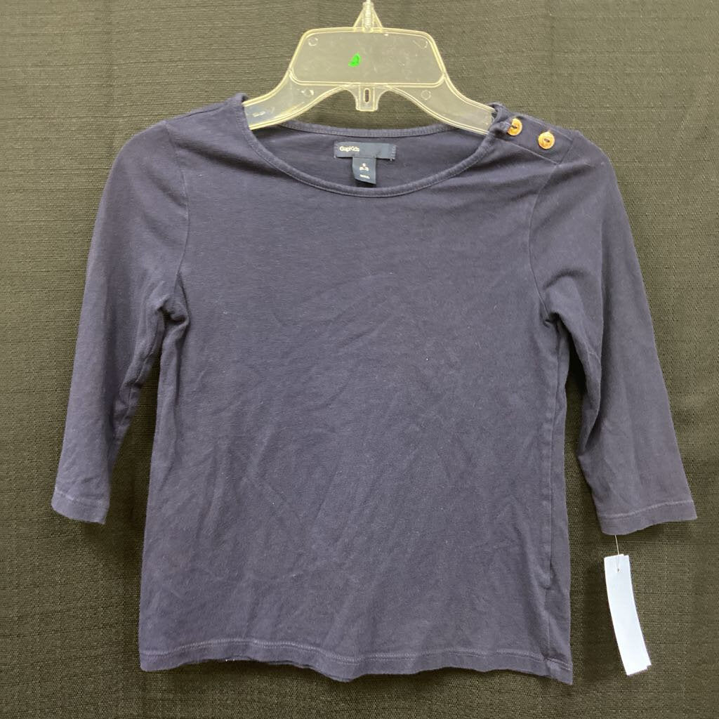 Shoulder Button T-Shirt Top