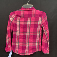 Load image into Gallery viewer, Plaid Button Down Top
