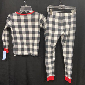 2pc Plaid Sleepwear