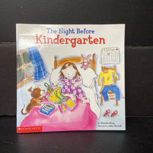 Load image into Gallery viewer, The Night Before Kindergarten (Natasha Wing) (Elementary School) -paperback
