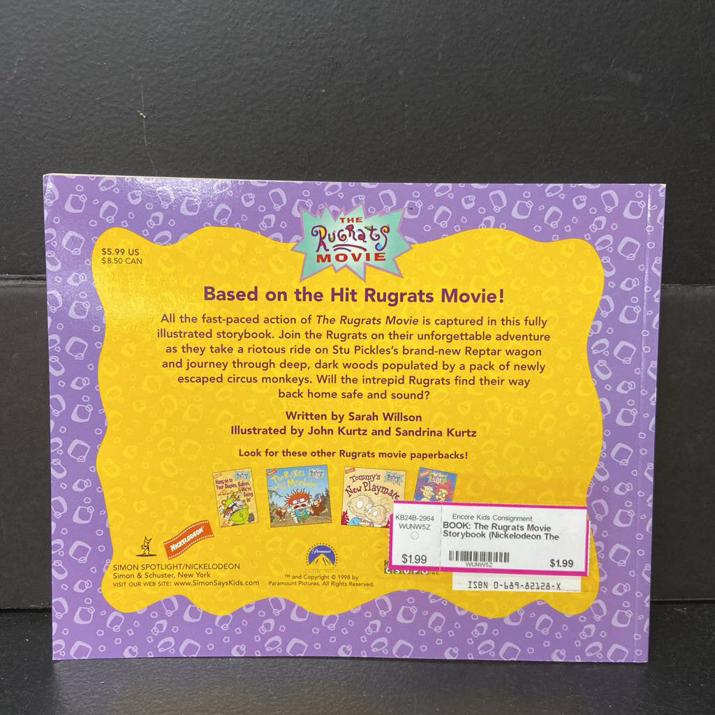 The Rugrats Movie Storybook (Nickelodeon The Rugrats Movie) -character ...