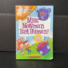 Load image into Gallery viewer, Miss Newman Isn't Human (My Weirdest School) (Dan Gutman) -series paperback

