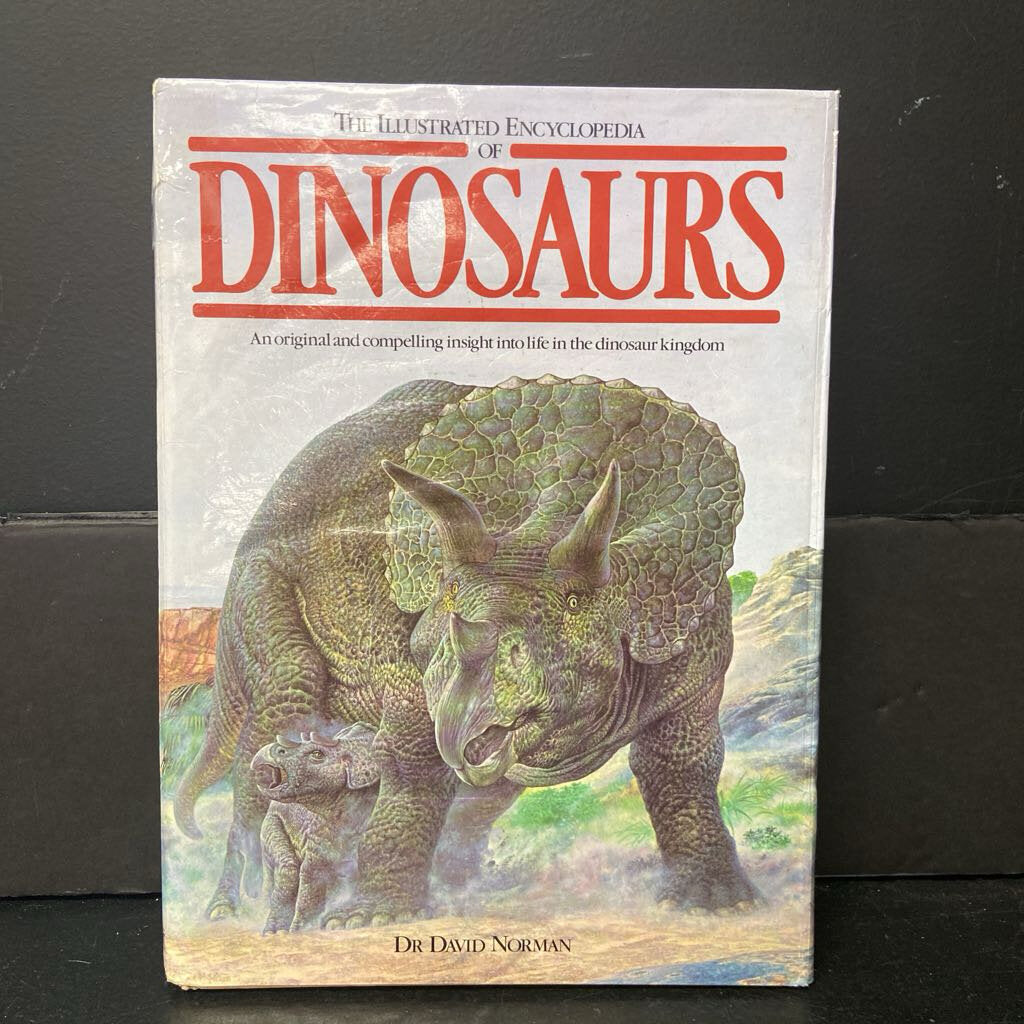 The Illustrated Encyclopedia of Dinosaurs (David Norman) -educational hardcover