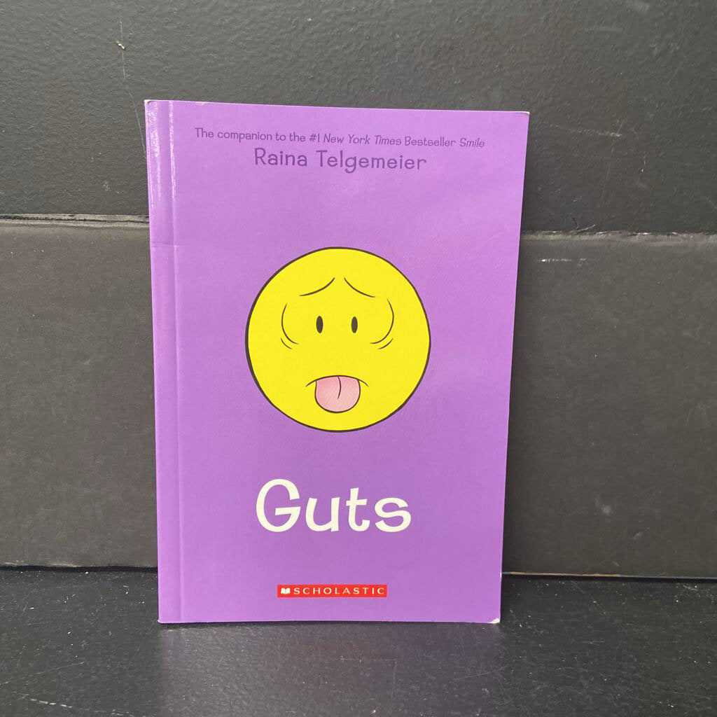 [NEW] Guts (Graphic Novel) (Smile) (Raina Telgemeier) -series paperback