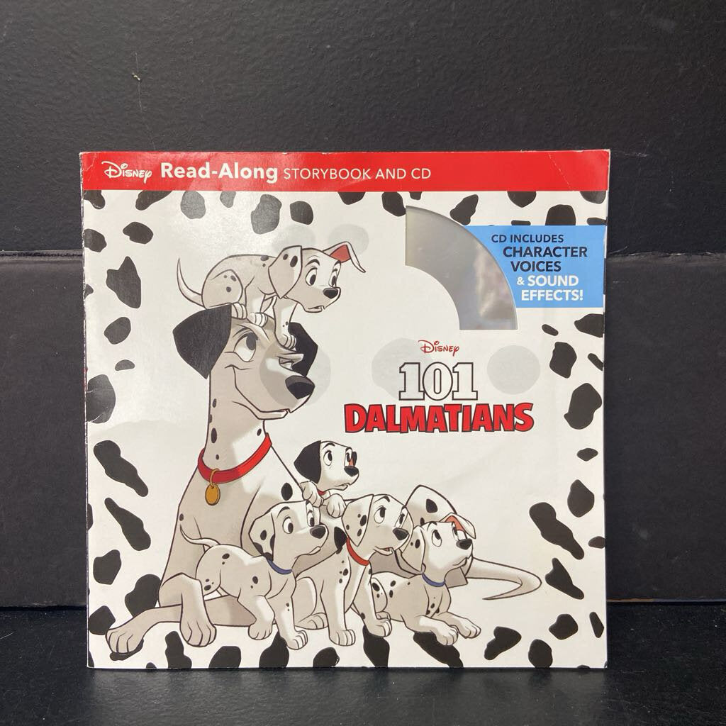 101 Dalmatians Read-Along Storybook and CD (Disney) -character paperback