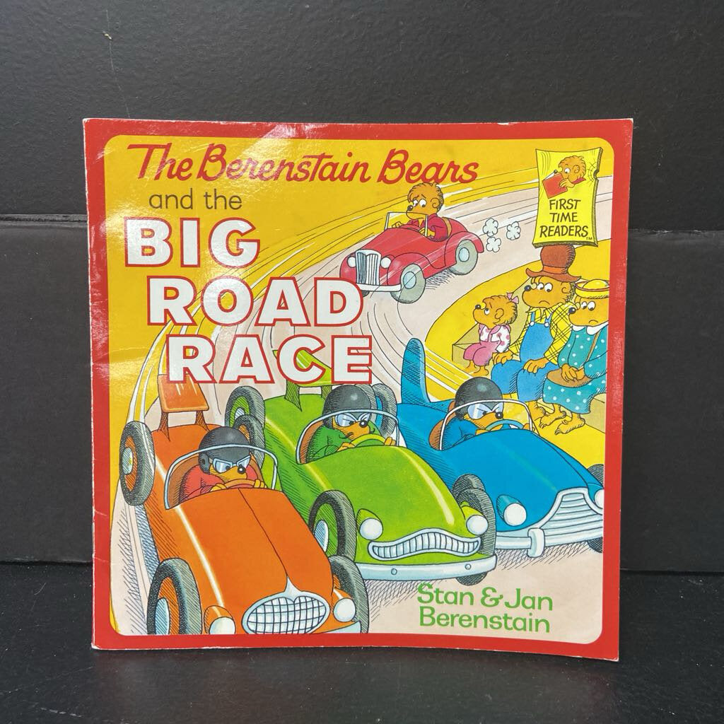 The Berenstain Bears and the Big Road Race (Stan & Jan Berenstain) -character paperback