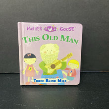 Load image into Gallery viewer, This Old Man / Three Blind Mice (Mother Goose, Nursery Rhyme) -board
