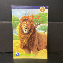 Load image into Gallery viewer, Animals of Africa (Reading Discovery Level 2; Nature Series) -educational reader paperback
