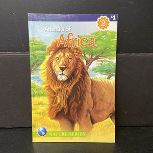 Animals of Africa (Reading Discovery Level 2; Nature Series) -educational reader paperback