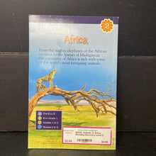 Load image into Gallery viewer, Animals of Africa (Reading Discovery Level 2; Nature Series) -educational reader paperback
