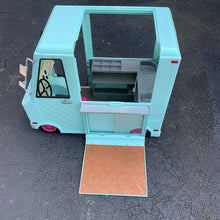 Load image into Gallery viewer, Sweet Stop Ice Cream Truck w/Accessories for 18&quot; Doll Battery Operated
