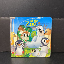 Load image into Gallery viewer, My Favorite Animal Places At the Zoo (Trish Byrnes) -board
