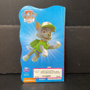 Pup Pack Power (Paw Patrol) (Nickelodeon) -character board