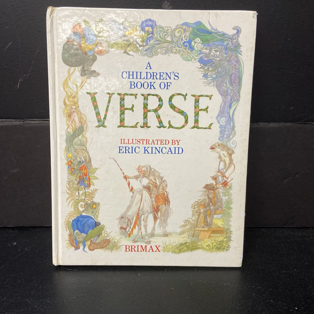 A Children's Book of Verse (Marjorie Rogers) -poetry hardcover