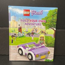 Load image into Gallery viewer, LEGO FRIENDS : Build Your Own Adventure (DK) -character hardcover

