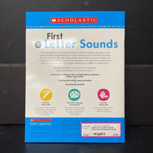 Load image into Gallery viewer, First Letter Sounds Wipe-Clean (Scholastic Grade Pre-K) -workbook paperback
