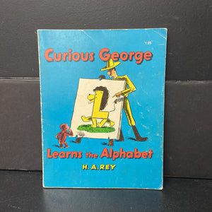 Curious George Learns The Alphabet (H.A. Rey) -character paperback