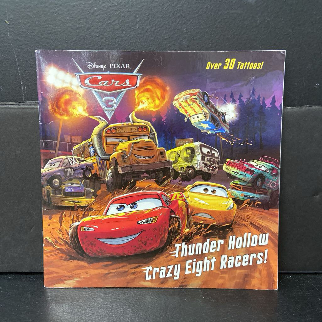 Thunder Hollow Crazy Eight Racers (Disney Pixar Cars 3) (Kristen L. Depken) -character paperback