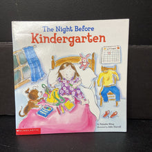 Load image into Gallery viewer, The Night Before Kindergarten (Natasha Wing) (Elementary School) -paperback
