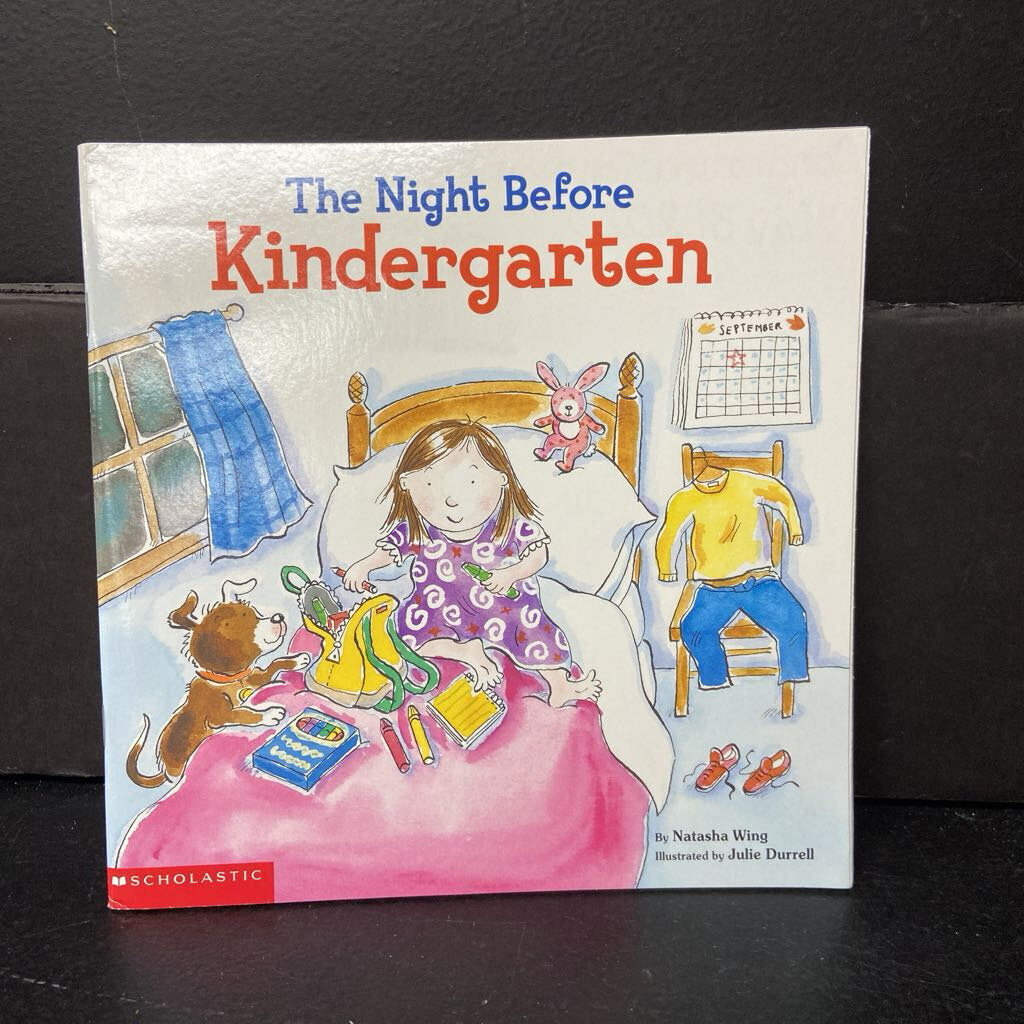 The Night Before Kindergarten (Natasha Wing) (Elementary School) -paperback