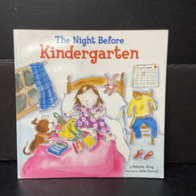 Load image into Gallery viewer, The Night Before Kindergarten (Natasha Wing) (Elementary School) -paperback
