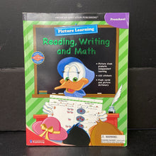 Load image into Gallery viewer, Reading, Writing, and Math (Preschool) -workbook paperback
