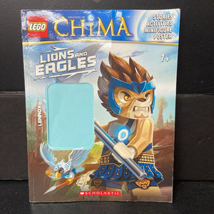 Lions and Eagles (Lego Chima) -character paperback