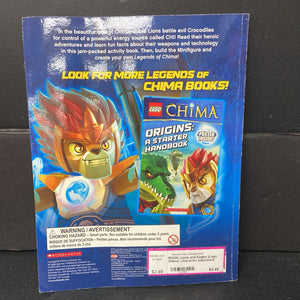 Lions and Eagles (Lego Chima) -character paperback