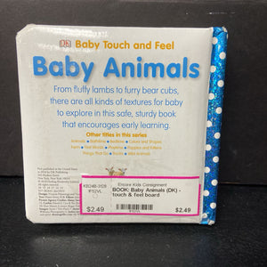 Baby Animals (DK) -touch & feel board