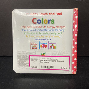 Colors (DK Baby) -touch & feel board