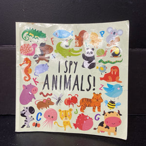 I Spy - Animals! -look & find paperback