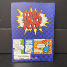 Load image into Gallery viewer, Comic Sketch Book (Piccadilly) -activity paperback
