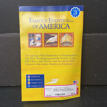 Load image into Gallery viewer, Famous Events &amp; Symbols of America (Reading Discovery Level 3) (Bethany Snyder) (Notable Event) -reader educational paperback
