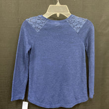 Load image into Gallery viewer, Lace Shoulder T-Shirt Top
