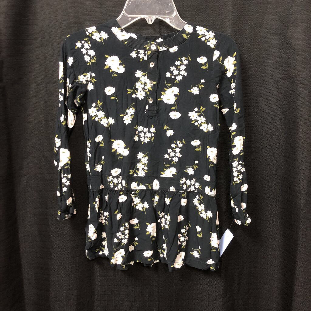 Button Flower Top