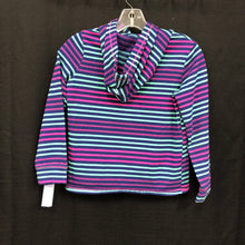 Load image into Gallery viewer, Striped Hooded T-Shirt Top
