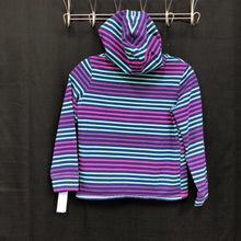 Load image into Gallery viewer, Striped Hooded T-Shirt Top
