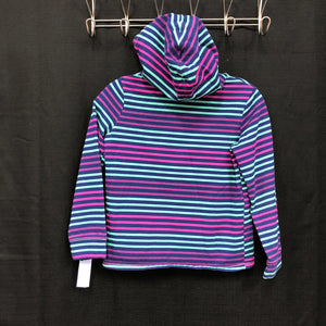 Striped Hooded T-Shirt Top