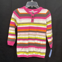 Load image into Gallery viewer, Striped Button Pocket Top

