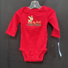 Load image into Gallery viewer, &quot;my first Christmas&quot; Onesie
