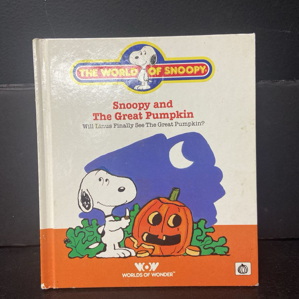 Snoopy and the Great Pumpkin (World of Snoopy/Peanuts) (Lee Mendelson) (Halloween) -character holiday hardcover