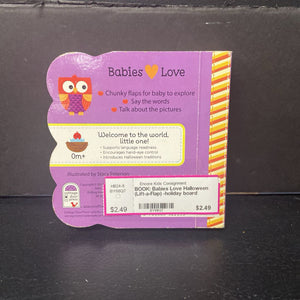 Babies Love Halloween (Lift-a-Flap) -holiday board