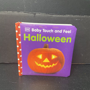 Halloween (DK) -holiday touch & feel board