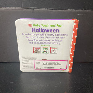 Halloween (DK) -holiday touch & feel board