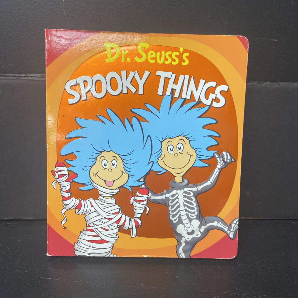 Dr. Seuss's Spooky Things (Halloween) -dr.seuss holiday board
