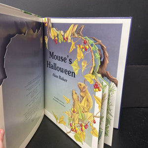 Mouse's Halloween (Alan Baker) -holiday hardcover