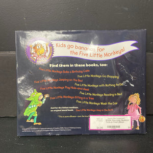 Five Little Monkeys Trick-or-Treat (Eileen Christelow) (Halloween) -holiday hardcover